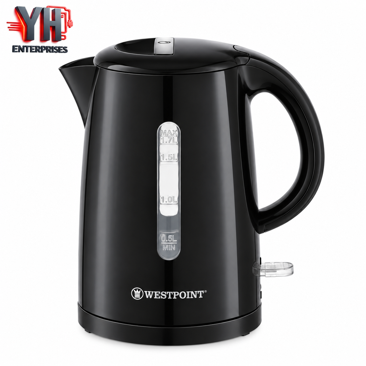 Westpoint WF-8266 Deluxe Cordless Kettle 1.7L in Pakistan | YH Enterprises