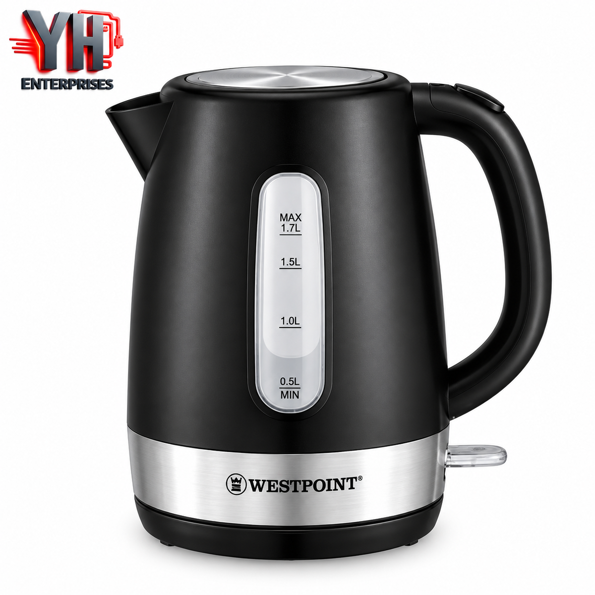 Westpoint WF-8269 Deluxe Cordless Kettle 1.7L in Pakistan | YH Enterprises