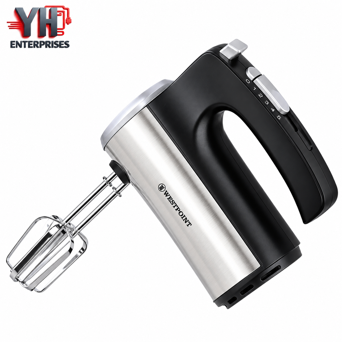 Westpoint WF-9805 Deluxe Hand Mixer 400W with 5 Speeds, Turbo Function & 2 Beaters in Pakistan | YH Enterprises