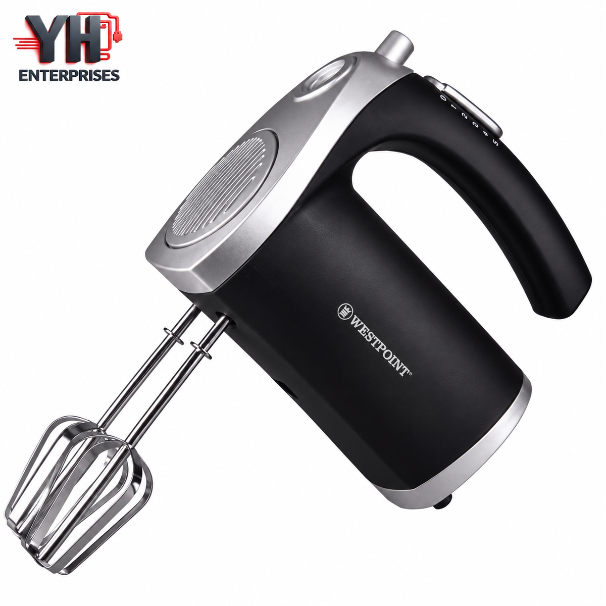 Westpoint WF-9901 Deluxe Hand Mixer 400W with 5 Speeds, Turbo Function & 2 Beaters in Pakistan | YH Enterprises